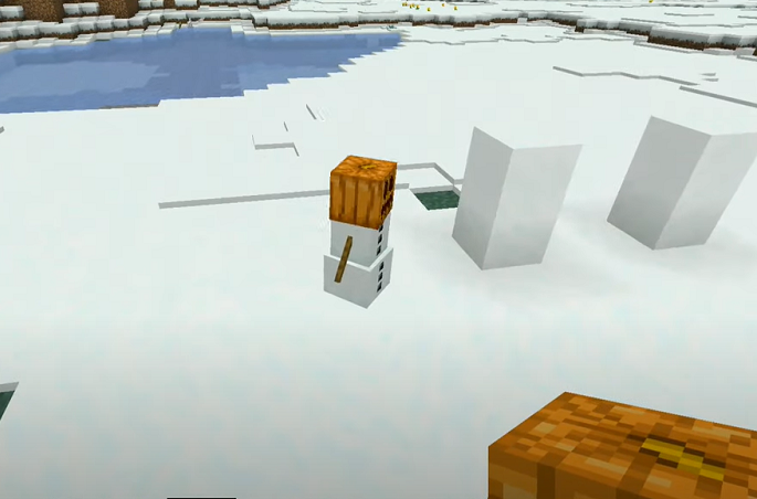 How to build a Snow Golem in Minecraft?